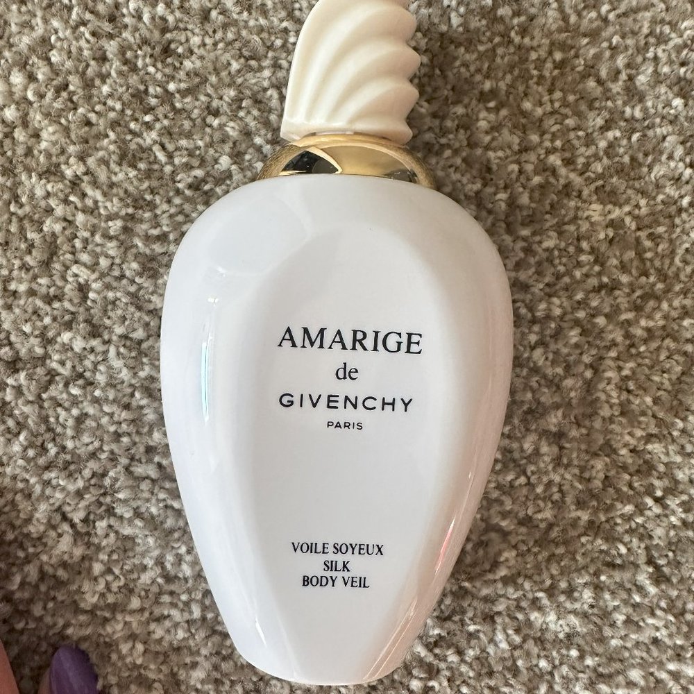 Vintage Givenchy Amarige Body Lotion